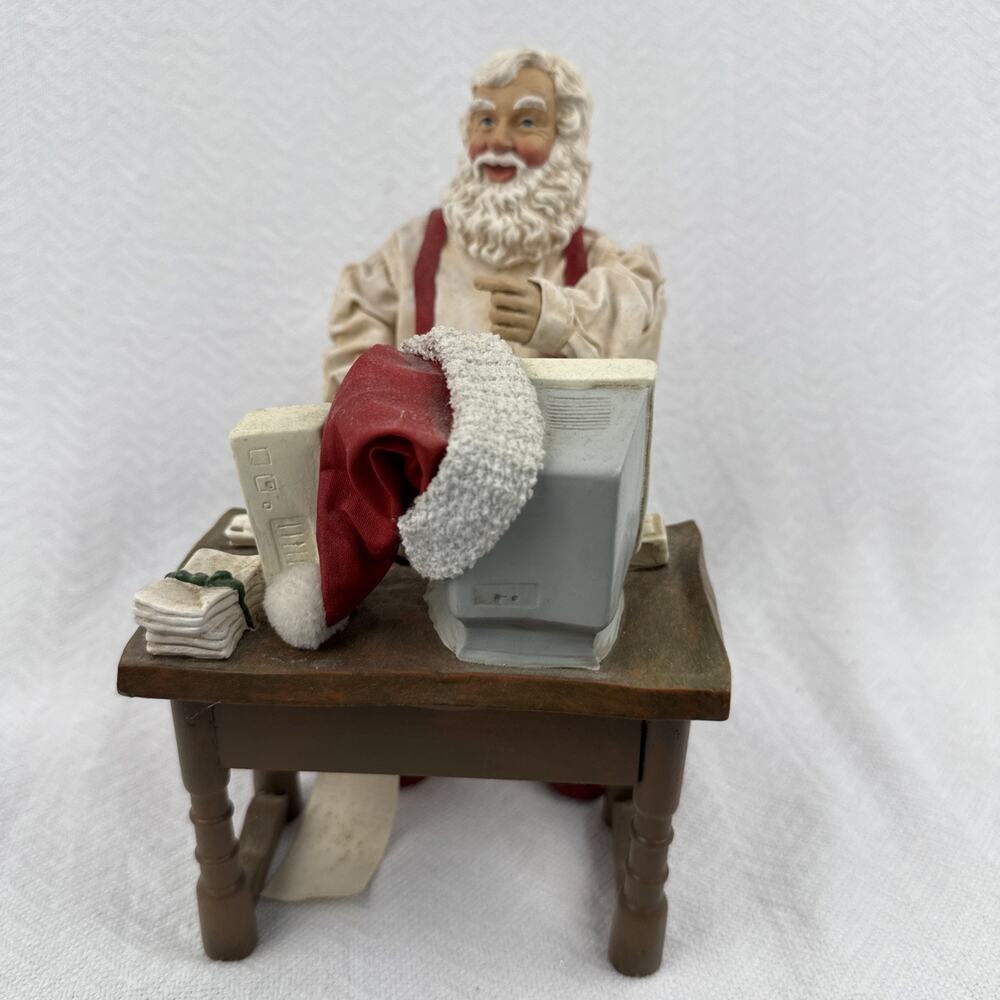 VINTAGE CLOTHTIQUE POSSIBLE DREAMS SANTA ONLINE LIST FABRICHE FIGURE #713151